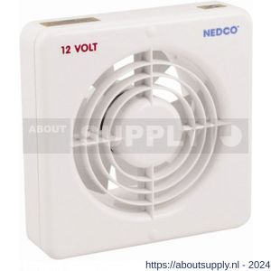 Nedco ventilator axiaal badkamerventilator CR 120 LV ABS kunststof wit - S24003687 - afbeelding 1
