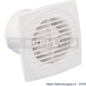 Eurovent ventilator axiaal badkamer-keukenventilator DT 150 ABS kunststof wit - S24003555 - afbeelding 1