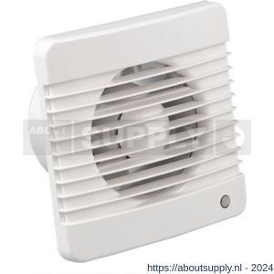 Eurovent ventilator axiaal badkamer-keukenventilator MT 150 ABS kunststof wit - S24003556 - afbeelding 1