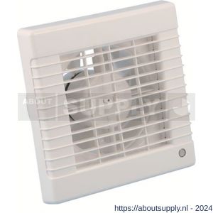 Eurovent ventilator axiaal badkamer-keukenventilator MTH 150 ABS kunststof wit - S24003563 - afbeelding 1