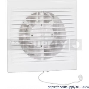 Eurovent ventilator axiaal badkamer-toiletventilator ST 100 ABS kunststof wit - S24003609 - afbeelding 1
