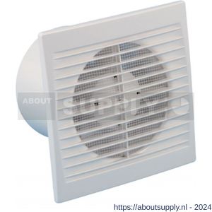 Eurovent ventilator axiaal badkamer-keukenventilator S 150 ABS kunststof wit - S24003588 - afbeelding 1