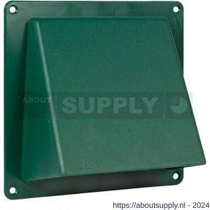 Nedco ventilatie gevelklep diameter 125 mm PS kunststof groen - S24001474 - afbeelding 1