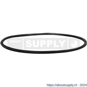 Nedco ventilatie rubber rand voor bolrooster diameter 100 mm rubber zwart - S24001395 - afbeelding 1