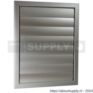 Nedco ventilatie aluminium lamellenrooster 355x455 mm F1 - S24001616 - afbeelding 1