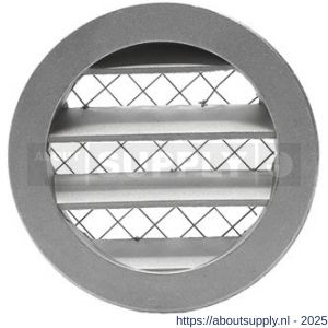Nedco ventilatie schoepenrooster diameter 80 mm aluminium - S24002235 - afbeelding 1
