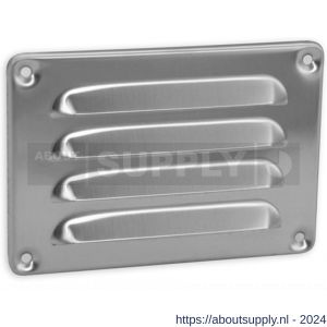 Nedco ventilatie schoepenrooster 130x90 mm aluminium - S24002123 - afbeelding 1