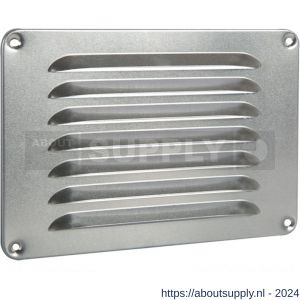 Nedco ventilatie schoepenrooster 220x150 mm aluminium - S24002163 - afbeelding 1