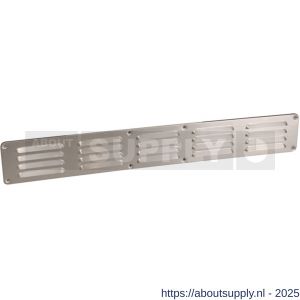 Nedco ventilatie schoepenrooster 650x90 mm aluminium - S24002216 - afbeelding 1