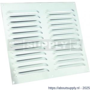 Nedco ventilatie schoepenrooster vlak model 300x250 mm aluminium - S24002368 - afbeelding 1