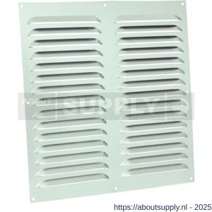 Nedco ventilatie schoepenrooster vlak model 300x300 mm aluminium - S24002373 - afbeelding 1