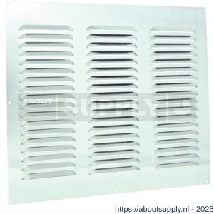 Nedco ventilatie schoepenrooster vlak model 500x400 mm aluminium - S24002388 - afbeelding 1