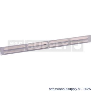 Nedco ventilatie schoepenrooster vlak model 500x40 mm aluminium wit - S24002379 - afbeelding 1