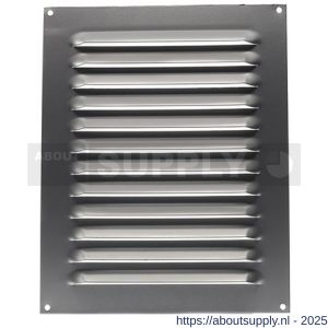 Nedco ventilatie schoepenrooster vlak model 200x250 mm aluminium - S24002344 - afbeelding 1