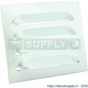Nedco ventilatie Bold Line schoepenrooster vlak model 250x200 mm aluminium - S24002220 - afbeelding 1