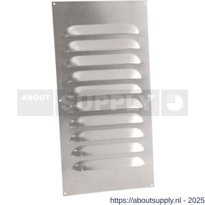 Nedco ventilatie Bold Line schoepenrooster vlak model 250x500 mm aluminium - S24002218 - afbeelding 1