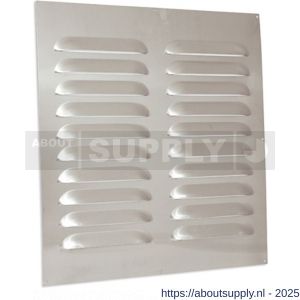 Nedco ventilatie Bold Line schoepenrooster vlak model 500x500 mm aluminium - S24002234 - afbeelding 1