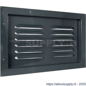 Nedco ventilatie Heavy Bold rooster 615x415 mm inbouw antracietgrijs RAL 7016 - S24002269 - afbeelding 1