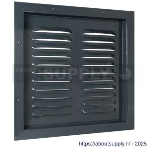 Nedco ventilatie Heavy Bold rooster 615x615 mm inbouw antracietgrijs RAL 7016 - S24002270 - afbeelding 1