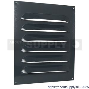 Nedco ventilatie Heavy Bold rooster 250x300 mm opbouw antracietgrijs RAL 7016 - S24002262 - afbeelding 1