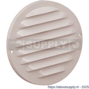 Nedco ventilatie schoepenrooster diameter 140 mm aluminium wit - S24002247 - afbeelding 1