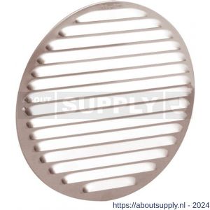 Nedco ventilatie schoepenrooster diameter 80 mm aluminium - S24002115 - afbeelding 1