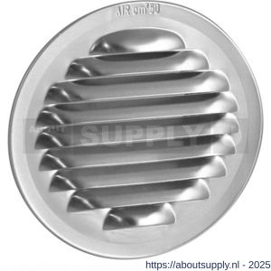 Nedco ventilatie schoepenrooster diameter 80 mm aluminium - S24002246 - afbeelding 1