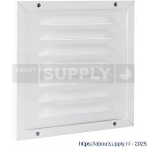 Nedco ventilatie kaderrooster 150x150 mm aluminium wit - S24002397 - afbeelding 1