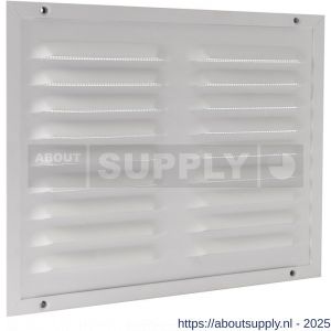 Nedco ventilatie kaderrooster 200x250 mm aluminium wit - S24002409 - afbeelding 1
