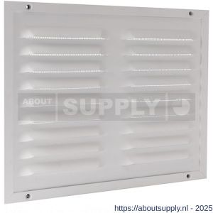 Nedco ventilatie kaderrooster 300x300 mm aluminium wit - S24002425 - afbeelding 1