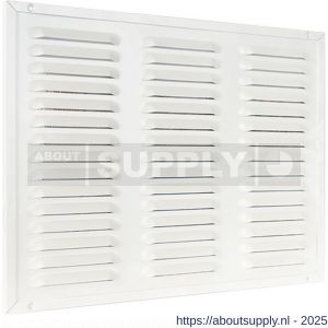 Nedco ventilatie kaderrooster 400x300 mm aluminium wit - S24002429 - afbeelding 1
