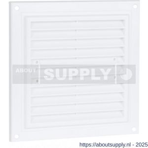 Nedco ventilatie schoepenrooster 150x150 mm PS kunststof wit - S24002503 - afbeelding 1