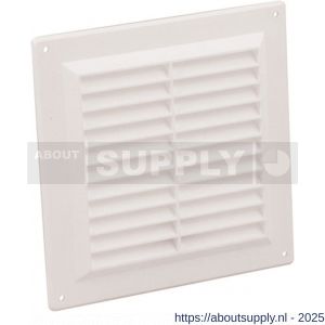 Nedco ventilatie schoepenrooster 250x250 mm PS kunststof wit - S24002514 - afbeelding 1