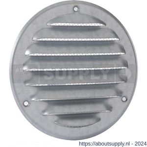 Nedco ventilatie schoepenrooster diameter 100 mm gegalvaniseerd staal - S24002619 - afbeelding 1