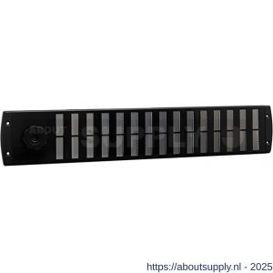 Nedco ventilatie Bold Line schuifrooster 500x90 mm zwart - S24002109 - afbeelding 1
