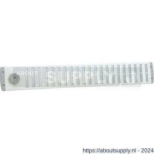 Nedco ventilatie Bold Line schuifrooster 650x90 mm aluminium wit - S24002066 - afbeelding 1