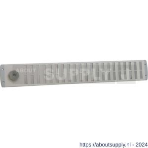 Nedco ventilatie Bold Line schuifrooster 650x90 mm aluminium blank - S24002067 - afbeelding 1
