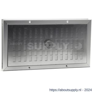 Nedco ventilatie aluminium deurrooster 445x245 mm F1 - S24001420 - afbeelding 1