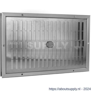 Nedco ventilatie aluminium deurrooster 545x345 mm F1 - S24001424 - afbeelding 1
