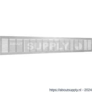 Nedco ventilatie plintrooster 500x130 mm F1 aluminium - S24001880 - afbeelding 1