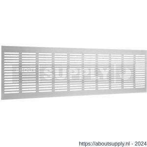 Nedco ventilatie plintrooster 1000x130 mm aluminium F1 aluminium geanodiseerd - S24001917 - afbeelding 1