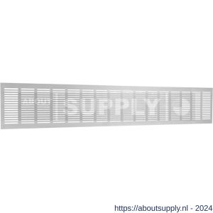 Nedco ventilatie plintrooster 800x150 mm F1 aluminium - S24001907 - afbeelding 1