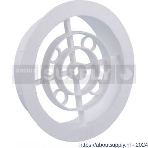 Nedco ventilatierooster diameter 100 mm PP kunststof wit - S24003362 - afbeelding 1