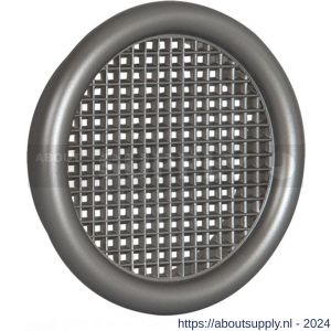 Nedco ventilatierooster diameter 45 mm met kraag PS kunststof RVS - S24003340 - afbeelding 1