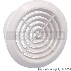 Nedco ventilatie rond ventilatierooster diameter 100 mm De Luxe PS kunststof wit - S24002449 - afbeelding 1