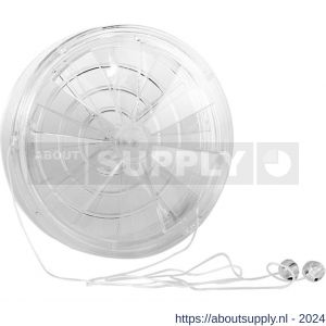 Nedco ventilatie raamrooster diameter 120 mm met trekkoord - S24002007 - afbeelding 1