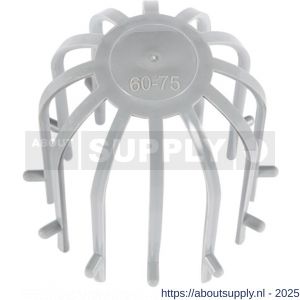 Nedco bladvanger diameter 60-75 mm grijs kunststof - S24003960 - afbeelding 2