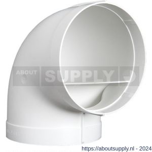 Nedco ventilatiebuis rond kunststof bocht Eco met diameter 150 mm 90 graden - S24002913 - afbeelding 1