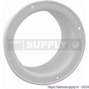 Nedco ventilatie aansluitbus diameter 100 mm PP kunststof wit - S24000997 - afbeelding 1