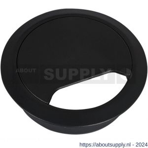 Nedco Display kabeldoorvoer diameter 60 mm PS kunststof zwart - S24004043 - afbeelding 1